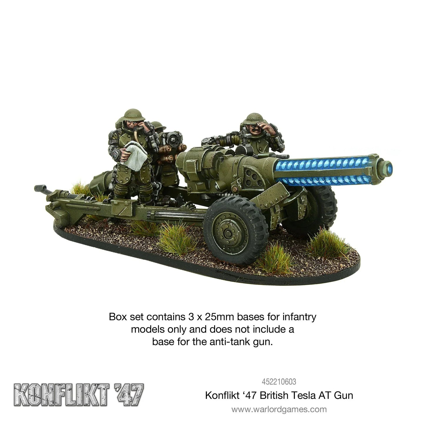 Konflikt '47 British Commonwealth M17 Tesla Cannon Team