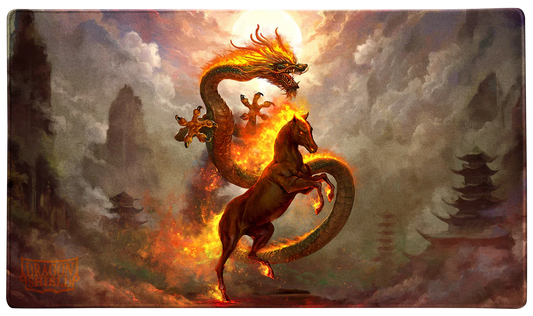 Dragon Shield Playmat Fire Horse