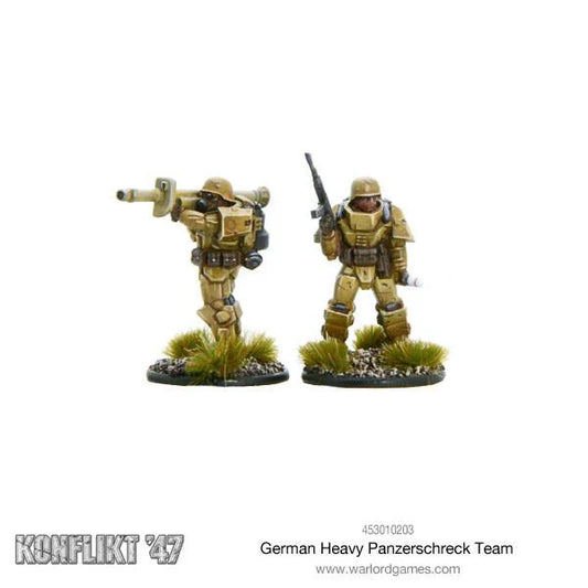 Konflikt '47 Axis German Heavy Schwertruppen Panzershreck Team MTO