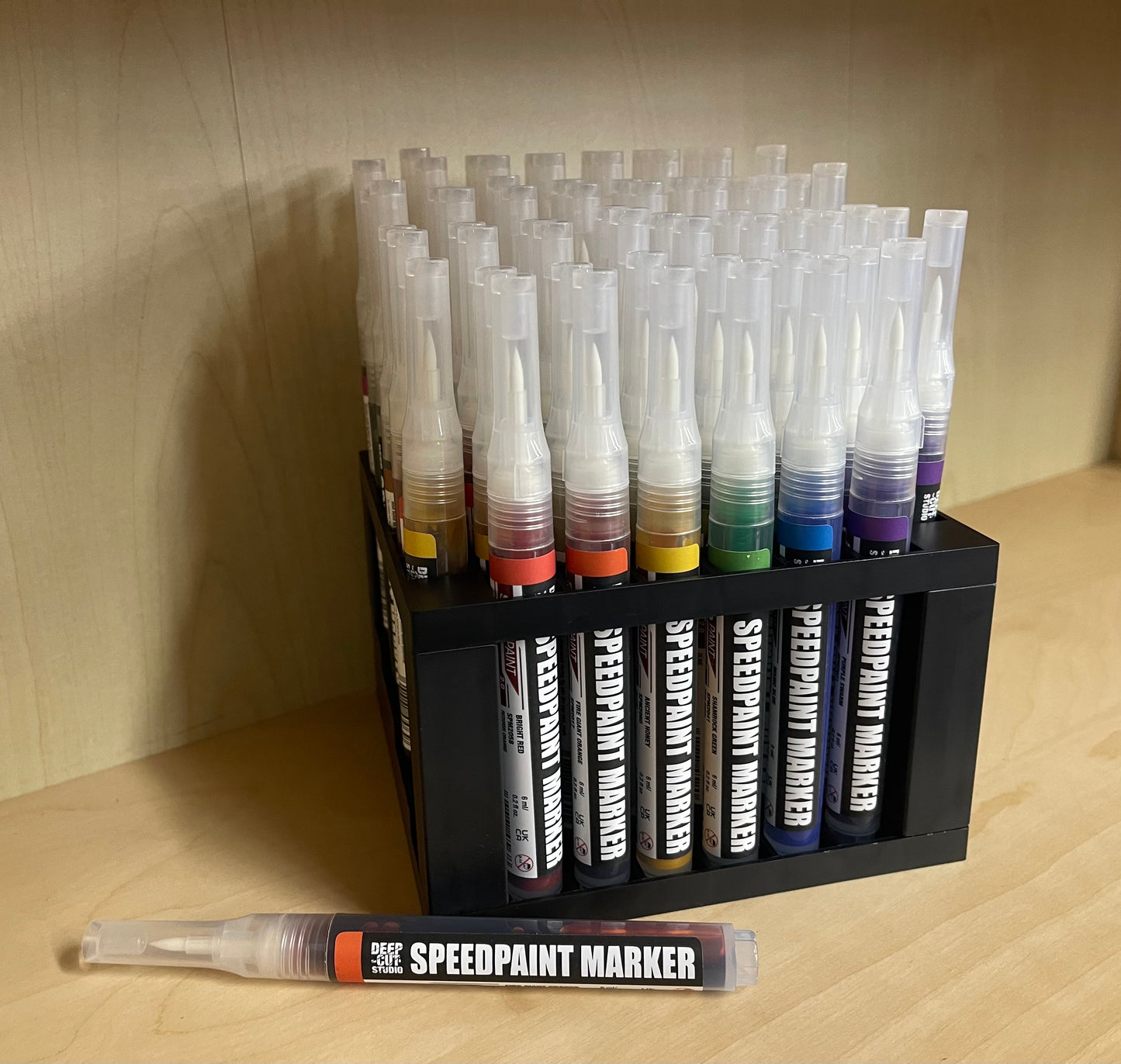 Speedpaint Markers Display Rack  - Empty