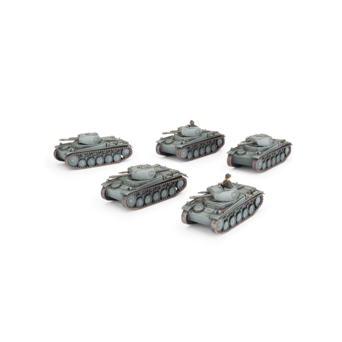 FOW German Panzer II Platoon