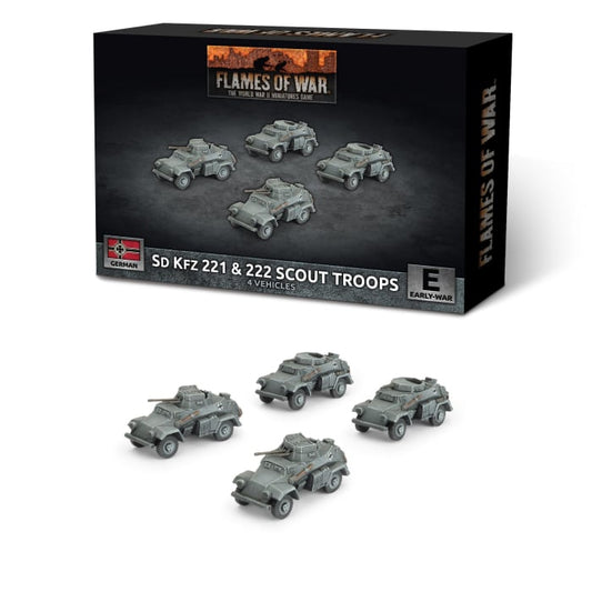 FOW Sd Kfz 222 / 221 Scout Troop