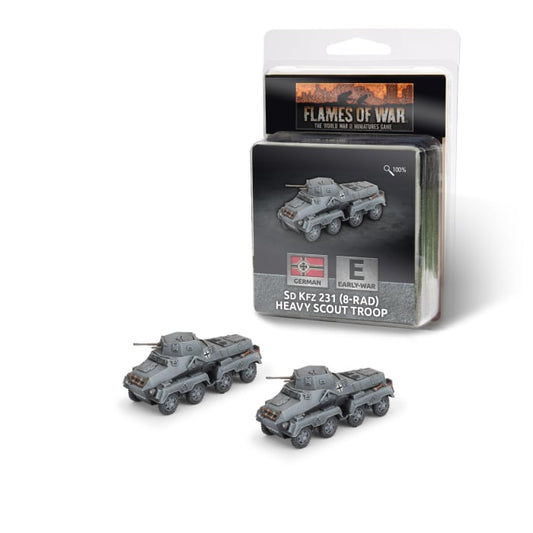 FOW Sd Kfz 231 (8-rad) Heavy Scout Troop
