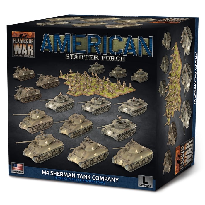 FOW Veteran M4 Sherman Tank Company